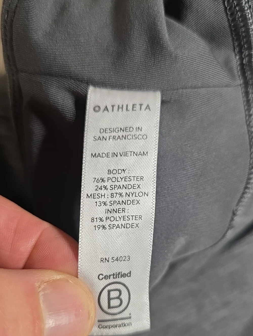 Athleta Match Point Skort Heathered Grey Womens Size Small